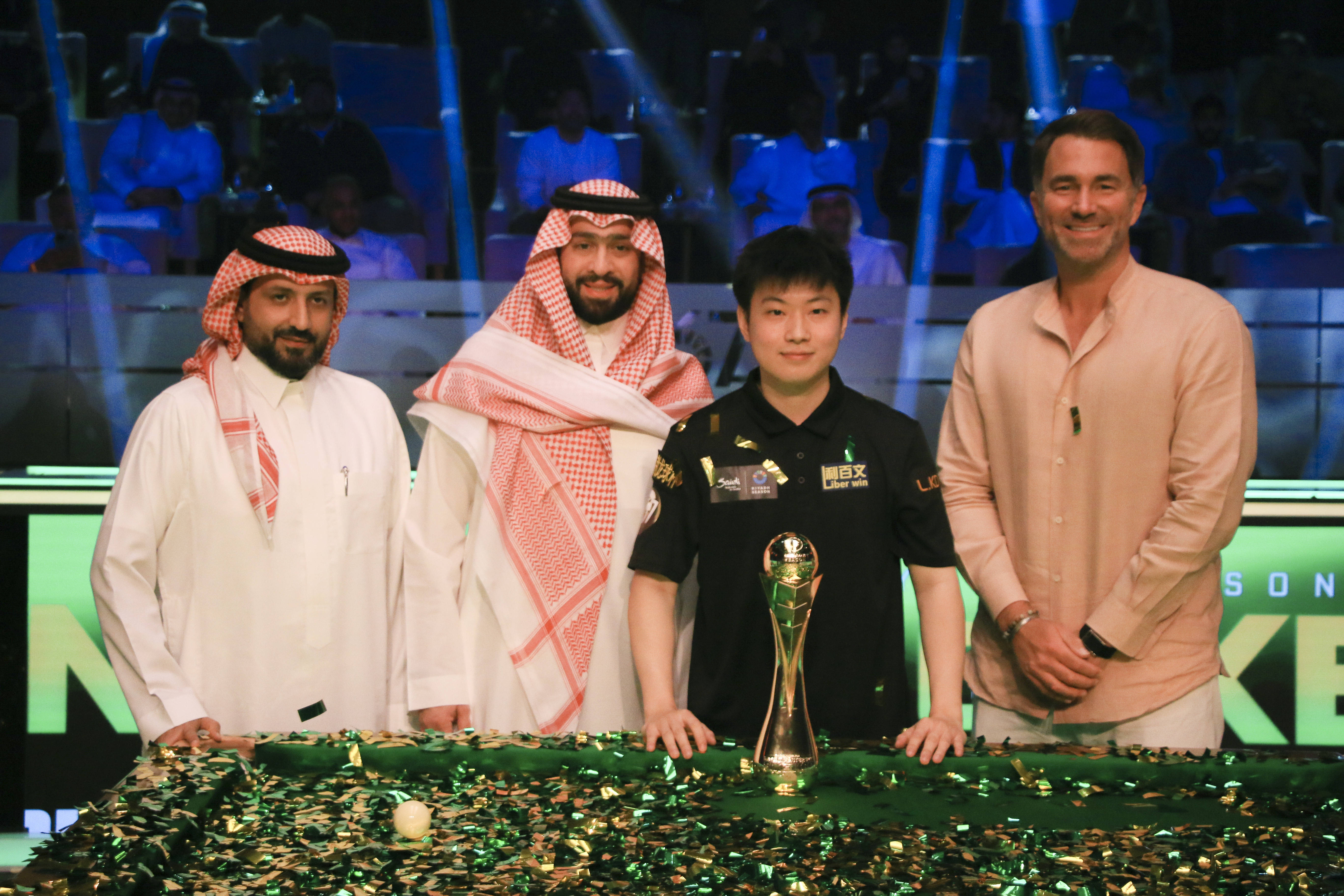 皇冠登3新2管理_（体育）斯诺克——赵心童获利雅得季斯诺克锦标赛冠军